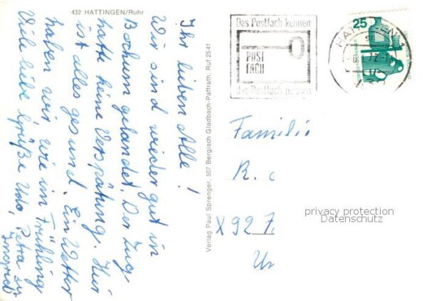 Hattingen  Ruhr Kirchplatz m. Fachwerkhaeusern – Bild 2