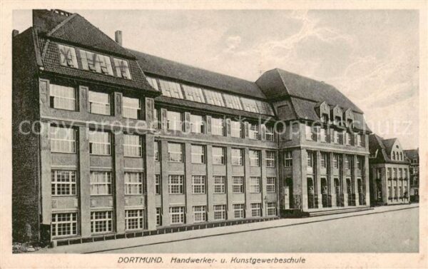 Dortmund Handwerker- u. Kunstgewerbeschule Aussenansicht