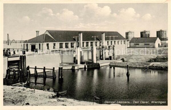 Wieringen Hollands Kroon Nordholland NL Gemaal Leemans - Den Oever