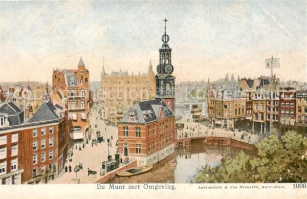 Amsterdam  NL de Munt met Omgeving