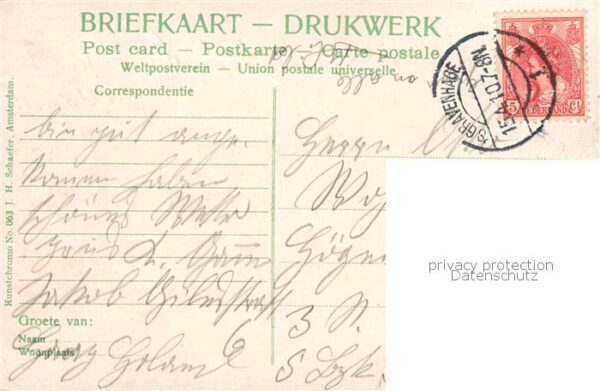 Gravenhage S-Gravenhage Den Haag NL Wagenbrug en Wagenstraat - Strassenbahn – Bild 2