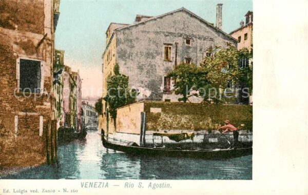 Venezia Venedig Rio S. Agostin