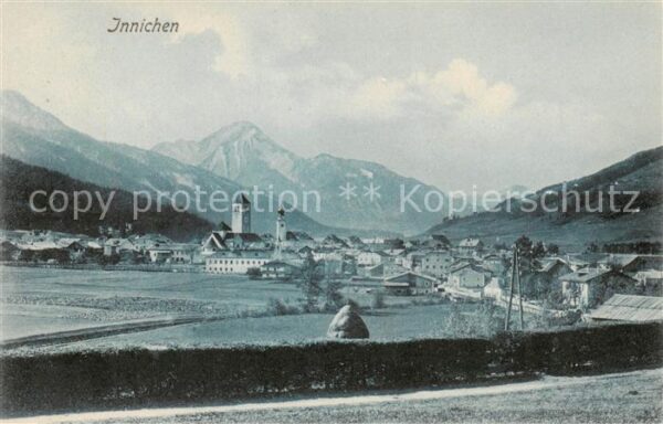 Innichen Suedtirol Gesamtansicht