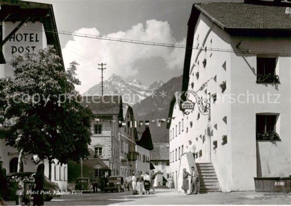 Pfunds Tirol AT Hotel Post Aussenansicht