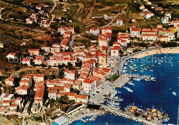 Isola d Elba Fliegeraufnahme Marina di Campo