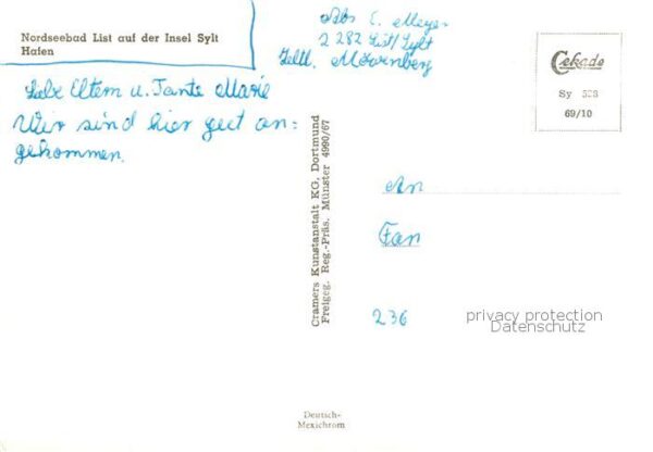 List Sylt Fliegeraufnahme Hafen – Bild 2