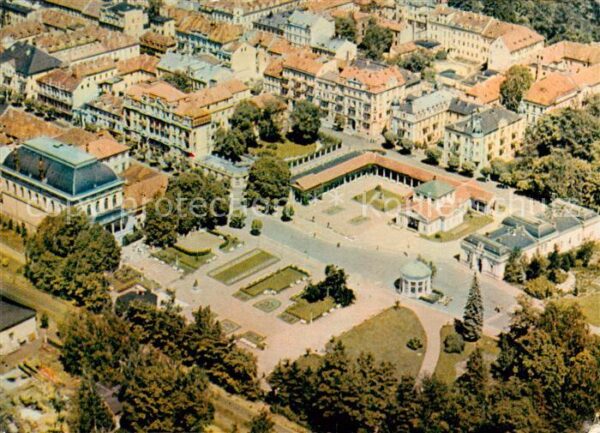 Frantiskovy Lazne Fliegeraufnahme Friedensplatz