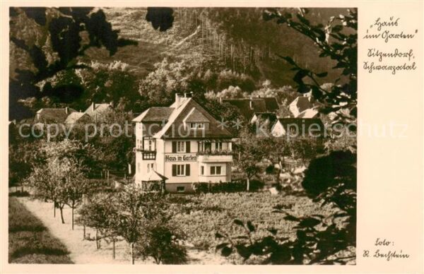 Sitzendorf Thueringen Hotel Haus im Garten Aussenansicht
