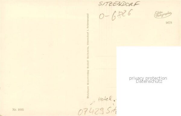 Sitzendorf Thueringen Hotel Haus im Garten Aussenansicht – Bild 2