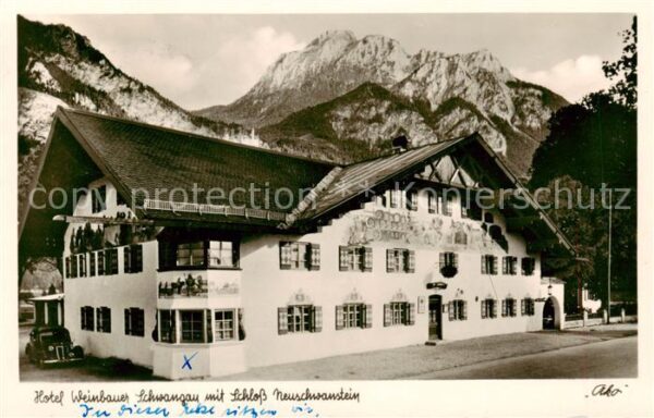 Schwangau Hotel Weinhaus Schwangau m. Schloss Neuschwanstein
