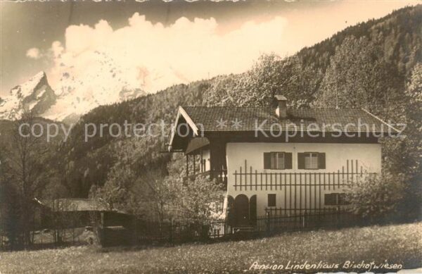 Bischofswiesen Pension Lindenhaus Aussenansicht