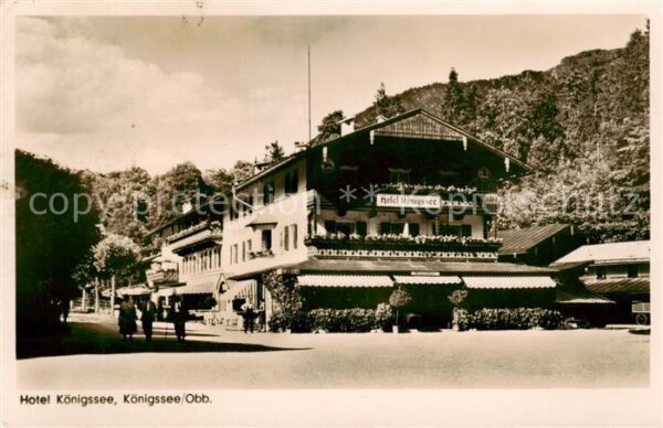 Koenigssee Hotel Koenigssee Aussenansicht