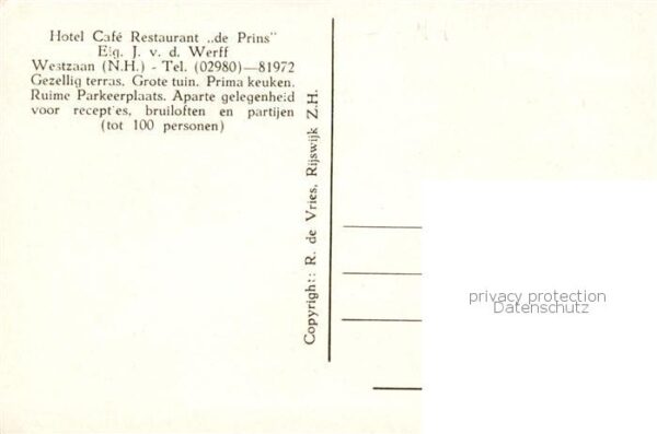 Westzaan Hotel-Cafe De Prins – Bild 2