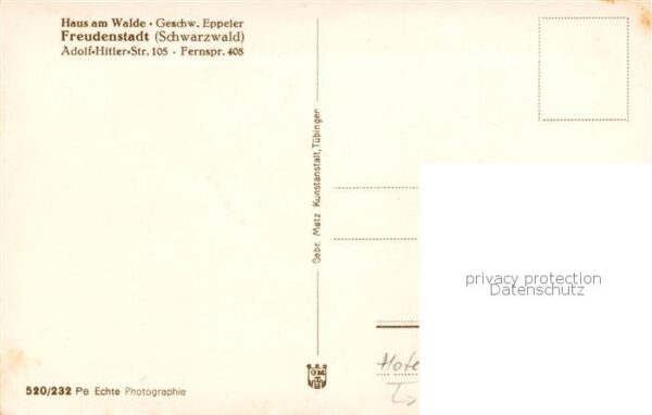Freudenstadt Haus am Walde Aussenansicht – Bild 2