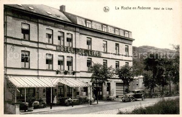 La Roche-en-Ardenne Belgie Hôtel de Liège