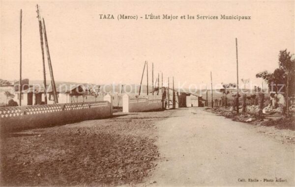Taza  Maroc Etat Major et les Services Municipaux