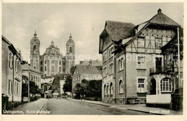 Weingarten Wuerttemberg Schlossstrasse Hotel Post Basilika