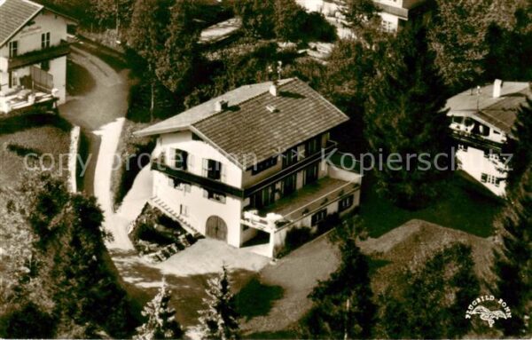 Ruhpolding Haus Stuck Fliegeraufnahme
