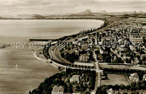 Radolfzell Bodensee Fliegeraufnahme