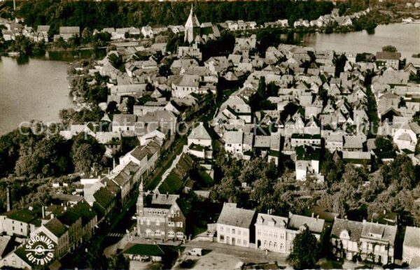 Moelln  Lauenburg Fliegeraufnahme