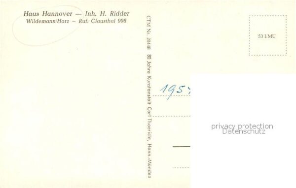 Wildemann Haus Hannover – Bild 2