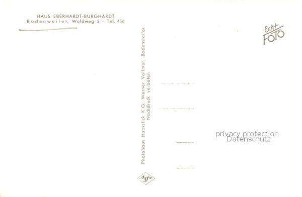 Badenweiler Haus Eberhardt Burghardt – Bild 2