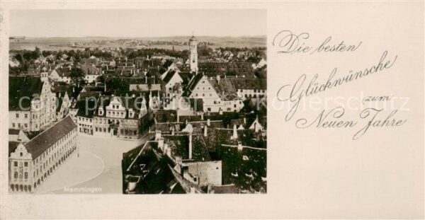 Memmingen Stadtpanorama Marktplatz Altstadt