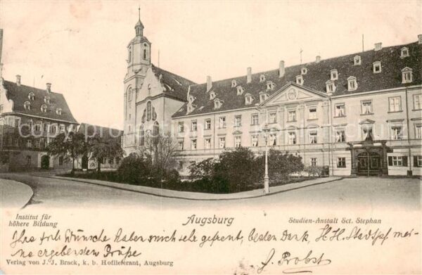 Augsburg Institut fuer hoehere Bildung Studienanstalt Sct. Stephan
