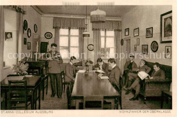 Augsburg St. Anna Collegium Wohnzimmer der Oberklasse