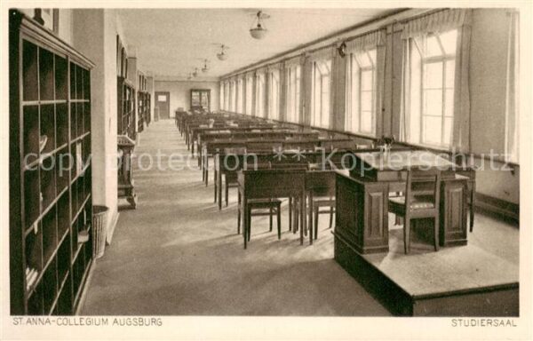 Augsburg St. Anna Collegium Studiersaal