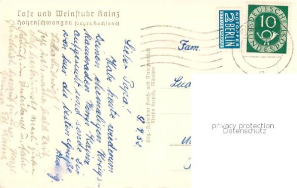 Hohenschwangau Cafe und Weinstube Kainz Gaststube Kamin – Bild 2