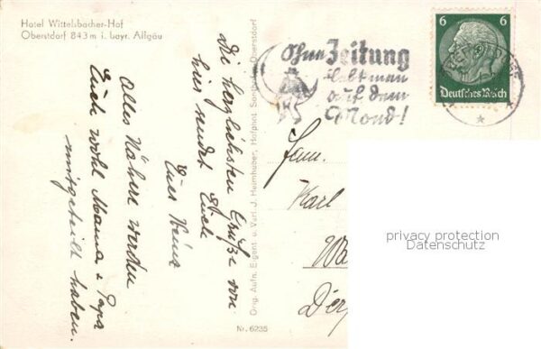 Oberstdorf Hotel Wittelsbacher Hof Winterlandschaft Allgaeuer Alpen – Bild 2