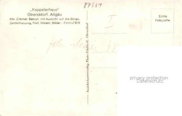 Oberstdorf Hotel Pension Kappelerhaus Winterlandschaft Allgaeuer Alpen – Bild 2