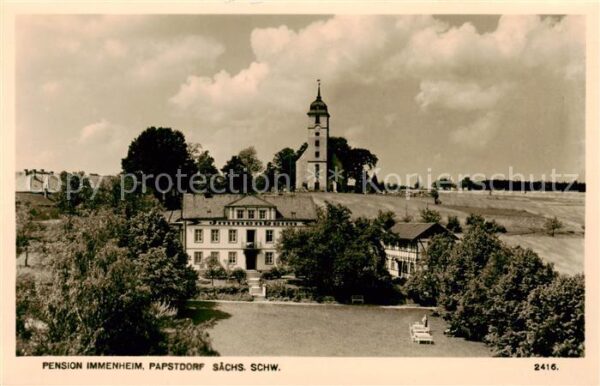 Papstdorf Pension Immenheim Kirche
