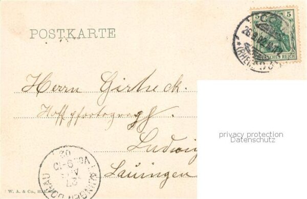 Koeln  Rhein Hohenstaufenbad mit Hohenstaufenring Strassenbahn – Bild 2