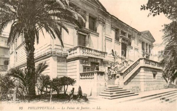 Philippeville Algerie Palais de Justice