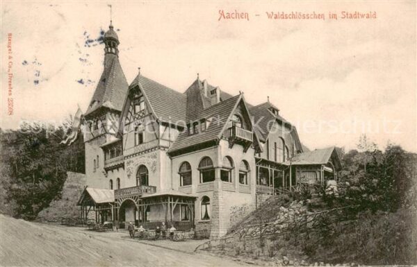Aachen Waldschloesschen im Stadtwald