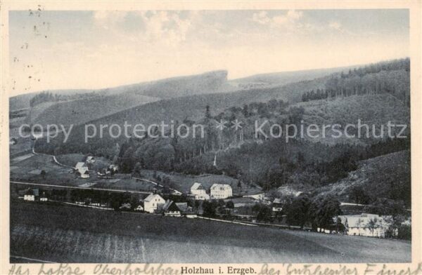 Holzhau Rechenberg-Bienenmuehle Erzgebirge Panorama Sommerfrische