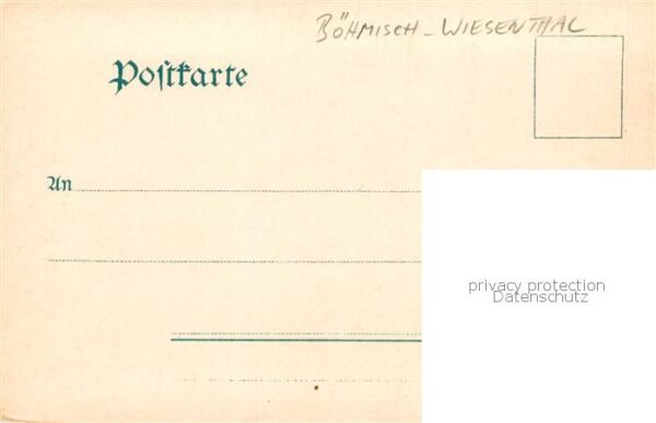 Boehmisch Wiesenthal mit Oberwiesenthal und Unterwiesenthal – Bild 2