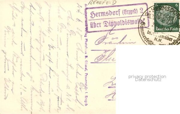 Rehefeld-Zaunhaus Ansicht vom Waldrand aus – Bild 2