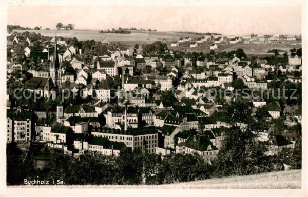 Buchholz Sachsen Stadtpanorama