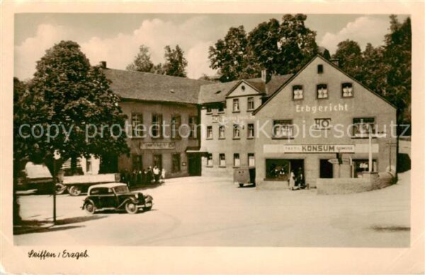 Seiffen Erzgebirge Gasthof Erbgericht Automobil