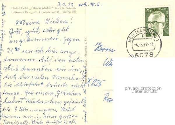 Rengsdorf Hotel Cafe Obere Muehle Schwanenteich Luftkurort – Bild 2