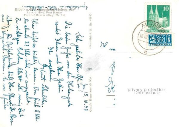 Au Siegkreis Bibel- und Erholungsheim Hohegrete Haus Eiche und Linde Park – Bild 2