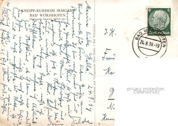 Bad Woerishofen Kneipp Kurheim Irmgard Illustration – Bild 2