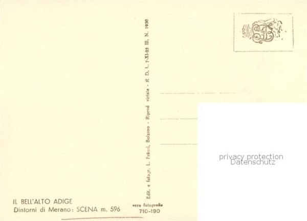 Scena Schenna Merano IT Ansicht mit Kirche – Bild 2