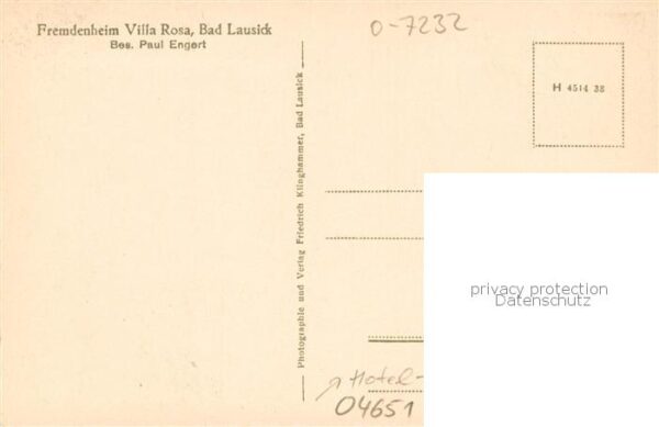 Bad Lausick Fremdenheim Villa Rosa – Bild 2