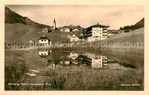 Berwang Tirol AT Ausserfern Panorama