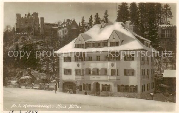 Hohenschwangau Haus Mueller Schloss