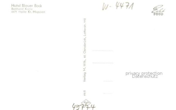 Holte Meppen Hotel Blauer Bock – Bild 2